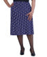 ფოტო #8 პროდუქტის Women's Printed Ity Pull-On A-Line Skirt