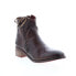 Фото #2 товара Bed Stu Aldina F328016 Womens Brown Leather Lace Up Ankle & Booties Boots
