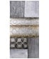 Stacked 1 Textured Metallic Hand Painted Wall Art by Martin Edwards, 30" x 60" x 2"