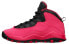 Air Jordan 10 Retro Fusion Red Sneakers 487211-605
