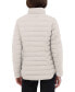 Фото #8 товара Women's Faux-Fur-Trim Hooded Packable Puffer Coat