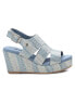Фото #1 товара Women's Wedge Sandals By Blue