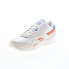 Фото #7 товара Reebok Classic Nylon Mens White Suede Lace Up Lifestyle Sneakers Shoes
