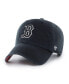 ფოტო #1 პროდუქტის Men's Black Boston Red Sox Dark Tropic Clean Up Adjustable Hat