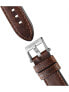 Фото #6 товара Наручные часы Movado Heritage Cognac Brown Genuine Leather Strap Watch 43mm.