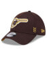 Men's Brown San Diego Padres 2024 Clubhouse 39THIRTY Flex Fit Hat Коричневый, M/L - фото #1