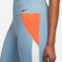 Фото #4 товара NIKE One Dri Fit Mid Rise Color-Blocked Leggings