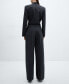 ფოტო #2 პროდუქტის Women's Wool Suit Pants