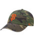 ფოტო #2 პროდუქტის Men's Camo San Francisco Giants Team Clean Up Adjustable Hat