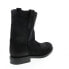 Фото #8 товара Wolverine BLVD Pull-On W990159 Mens Black Suede Casual Dress Boots