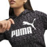 Puma Essentials Animal Graphics Pullover Hoodie Womens Black Casual Outerwear 67