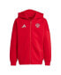 Фото #1 товара Big Boys and Girls Red Manchester United 2024/25 Anthem Full-Zip Hoodie