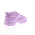 Фото #8 товара Reebok Club C V2 Cardi B Womens Purple Leather Lifestyle Sneakers Shoes