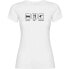 ფოტო #1 პროდუქტის KRUSKIS Sleep Eat And Smash short sleeve T-shirt