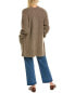 Фото #2 товара Autumn Cashmere Open Cashmere & Wool-Blend Cardigan Women's Brown Xs
