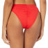 La Blanca Women's Island Goddess Solid Swim Hipster Bottom Cherry size 4 307031