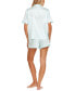 ფოტო #2 პროდუქტის Women's 2-Pc. Jamie Dot Jacquard Short Pajamas Set