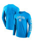 Фото #1 товара Men's Carolina Blue North Carolina Tar Heels Distressed Arch Over Logo 2.0 Long Sleeve T-shirt