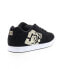 Фото #16 товара DC Net 302361-BC1 Mens Black Nubuck Lace Up Skate Inspired Sneakers Shoes