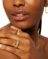 Фото #3 товара Diamond Swirl Statement Ring (1/4 ct. t.w.) in Gold Vermeil, Created for Macy's
