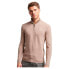 SUPERDRY Essential Embroidered Henley Half Zip Sweater