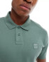 Фото #2 товара BOSS Orange passenger polo shirt in green