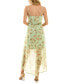 Фото #2 товара Платье с высоким подолом и принтом цветов As U Wish