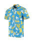 Фото #2 товара Men's Blue UCLA Bruins Floral Button-Up Shirt