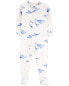 Фото #5 товара Baby 1-Piece Whale PurelySoft Footie Pajamas 12M