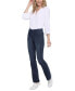 Фото #4 товара Slim-Fit Bootcut Pull-On Jeans