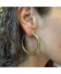 ფოტო #3 პროდუქტის Polished Tube Hoop Earrings