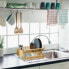 Фото #7 товара Подставка для посуды Relaxdays CROSS с держателем для столовых приборов