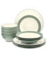 Фото #2 товара Colorwave Coupe 12-Piece Dinnerware Set, Service for 4, Created for Macy's