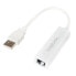 LogiLink UA0144B - Wired - USB - Ethernet - 100 Mbit/s - White