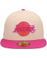 Фото #3 товара Men's Orange, Pink Los Angeles Lakers Passion Mango 59FIFTY Fitted Hat