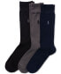 Фото #2 товара Men's 3-Pk. Supersoft Dress Socks