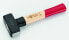 Фото #2 товара Cimco 130600 - Sledge hammer - Steel - Wood - Black - Red - Wood - 1 kg