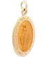 ფოტო #2 პროდუქტის Oval Miraculous Medal Pendant in 14k Gold