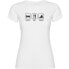 ფოტო #1 პროდუქტის KRUSKIS Sleep Eat And Swim short sleeve T-shirt