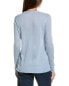 Фото #2 товара Lafayette 148 New York Button Front Cashmere Cardigan Women's Blue Xs