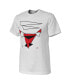 Фото #2 товара Men's NBA x Naturel White Chicago Bulls No Caller ID T-shirt