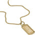 Men´s Gold Plated Pendant Necklace DX1456710