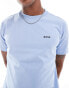 BOSS GREEN t-shirt in light blue BLAU, XL - фото #2