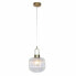Фото #1 товара Потолочный светильник DKD Home Decor Стеклянный Позолоченный Металл Прозрачный (20 x 20 x 26 cm)