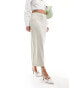 Фото #2 товара Vero Moda maxi skirt with slit back in stone