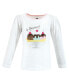 ფოტო #5 პროდუქტის Baby Girls Long Sleeve T-Shirts, Ice Cream Dino