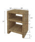 Gallerie Decor Bristol Square Side Table