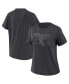 ფოტო #1 პროდუქტის Women's Charcoal Chicago White Sox Oversized Boyfriend T-shirt