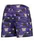 ფოტო #4 პროდუქტის Men's Purple Washington Huskies Island Palm Swim Trunks