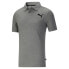 Фото #3 товара Puma Essentials Pique Short Sleeve Polo Shirt Mens Grey Casual 58628123